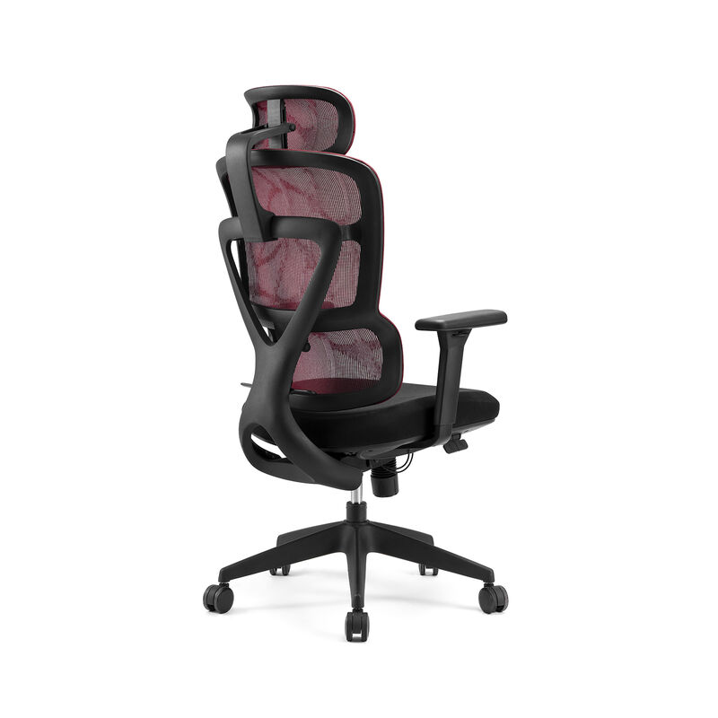 Moderner Bürostuhl Ergonomische Mesh Armlehne Verstellbar Schwenk Executive Ergonomische Mesh Bürostuhl Lendenstütze