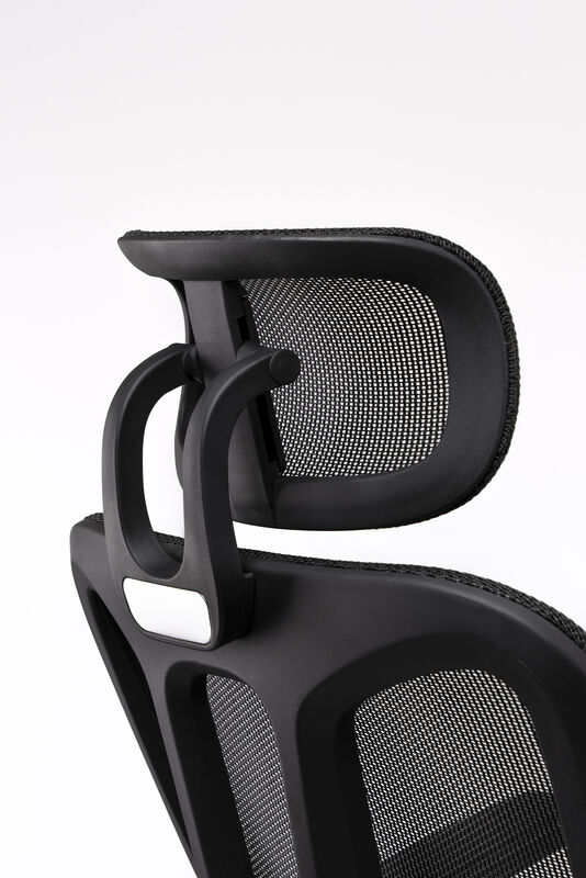 Эргономичное офисное кресло для руководителя с регулируемой поясничной поддержкой, дышащей сетчатой спинкой и удобным сиденьем для длительной работы