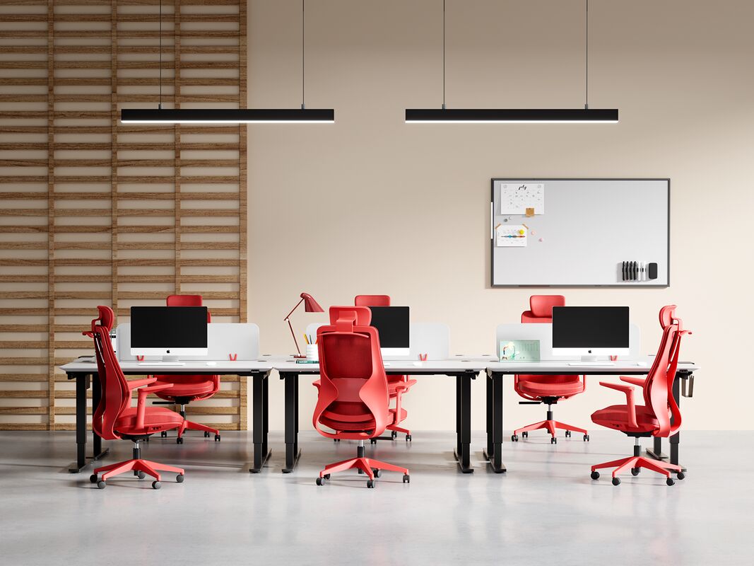 24 X 24 X 35-40 Inches L X W X H Office Executive Chair Ergonomic Backrest Lumbar Support Comfortable Seating for Workspaces