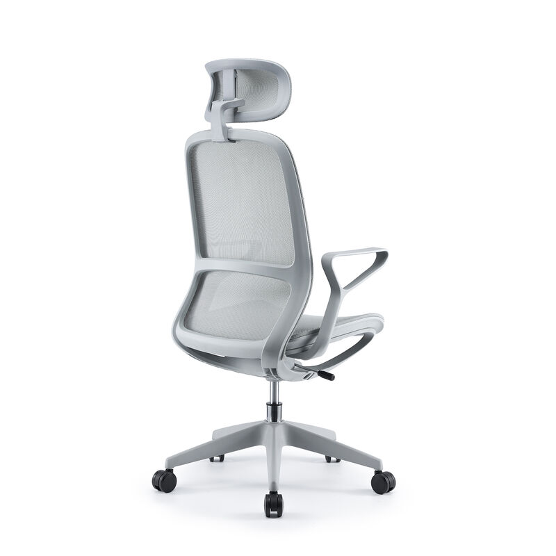 Ergonomischer Büro-Exekutivstuhl mit atmungsaktivem Rücken, verstellbarer Lendenstütze und gepolstertem Sitz für lange Arbeitszeiten