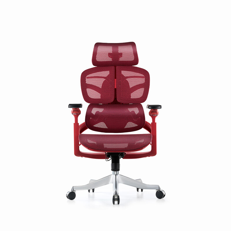 Эргономический компьютерный стул с резьбой и устойчивым каркасом для длительной службы