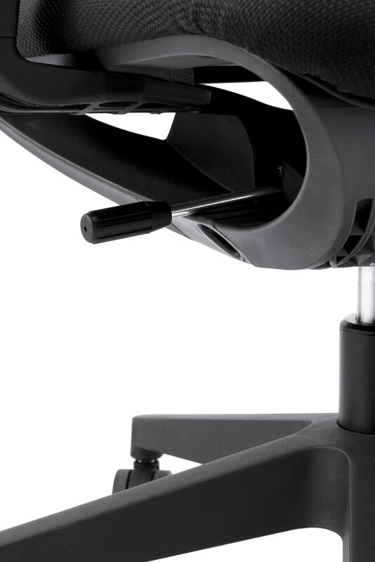 Ergonomiczne krzesło biurowe z regulowalnym podłogą do ramion, oddychającą siatką z tyłu, regulowalnym oparciem lędźwiowym i podkładkowym siedzeniem przeznaczonym do długich godzin pracy