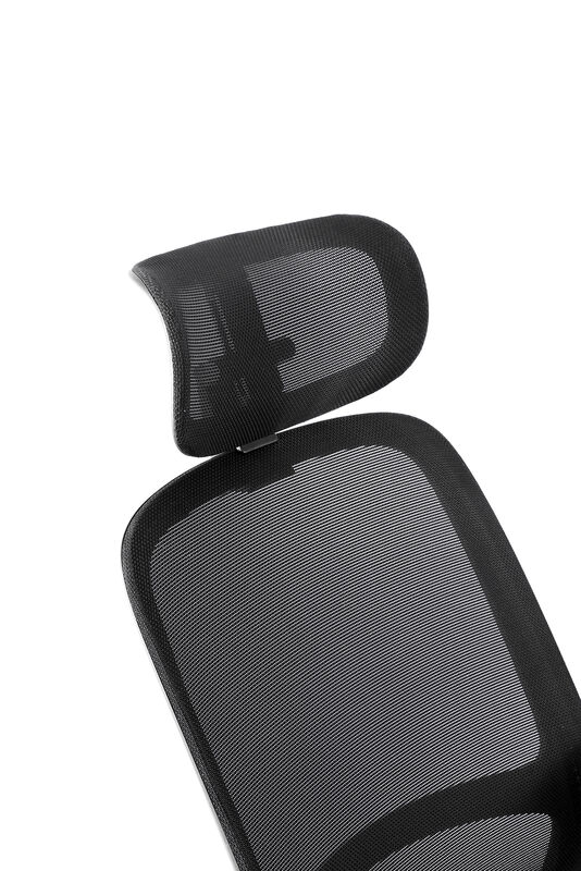 Ergonomiczne krzesło biurowe z regulowalnym podłogą do ramion, oddychającą siatką z tyłu, regulowalnym oparciem lędźwiowym i podkładkowym siedzeniem przeznaczonym do długich godzin pracy