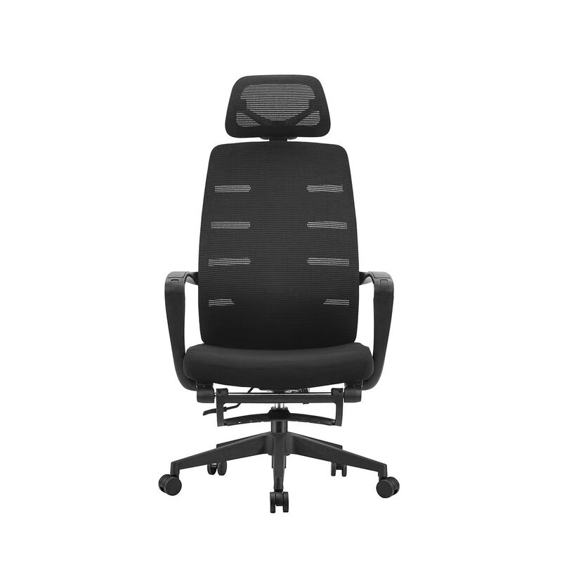 Foshan Cheap Black Fabric Office Staff Chair Guest Computer Desk Chair Mesh Executive Ergonomic Office Lifting Chair Free Sample